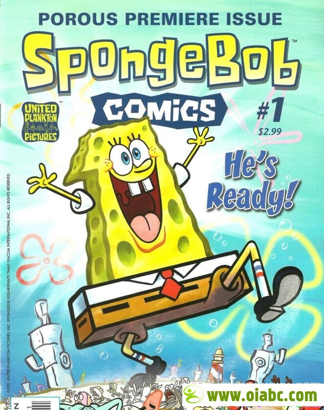 海绵宝宝 SpongeBob Comics 40本漫画书 高清彩本 PDF 可打印