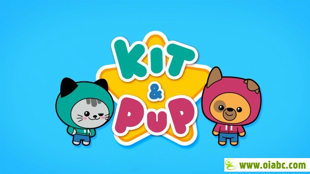 吉吉猫和皮皮狗 Kit and Pup 英文版第一季全52集英语字幕百度网盘下载